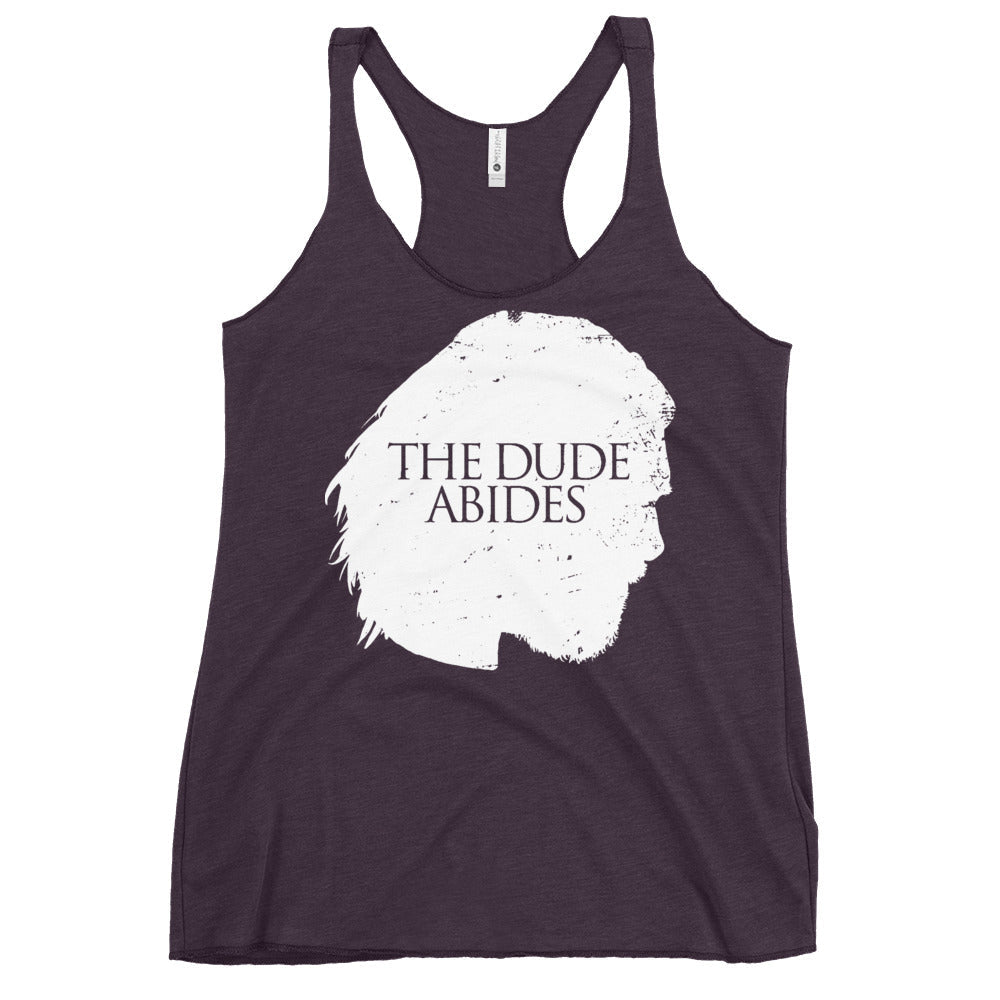 The Dude Abides Women's Racerback Tank