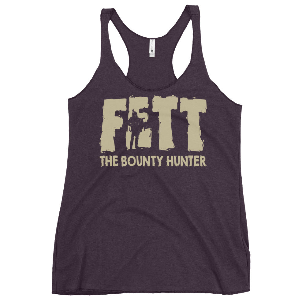 Fett, Bounty Hunter Women's Racerback Tank