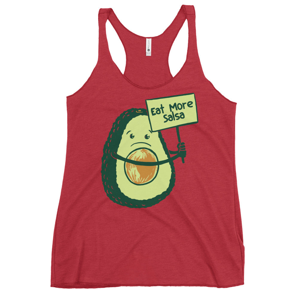 Eat More Salsa Women's Racerback Tank