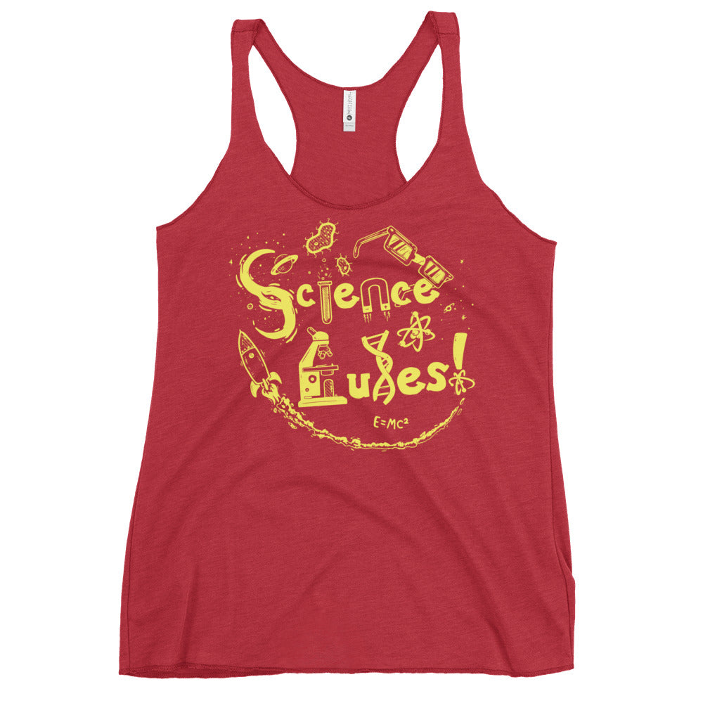 Science Rules! Women's Racerback Tank