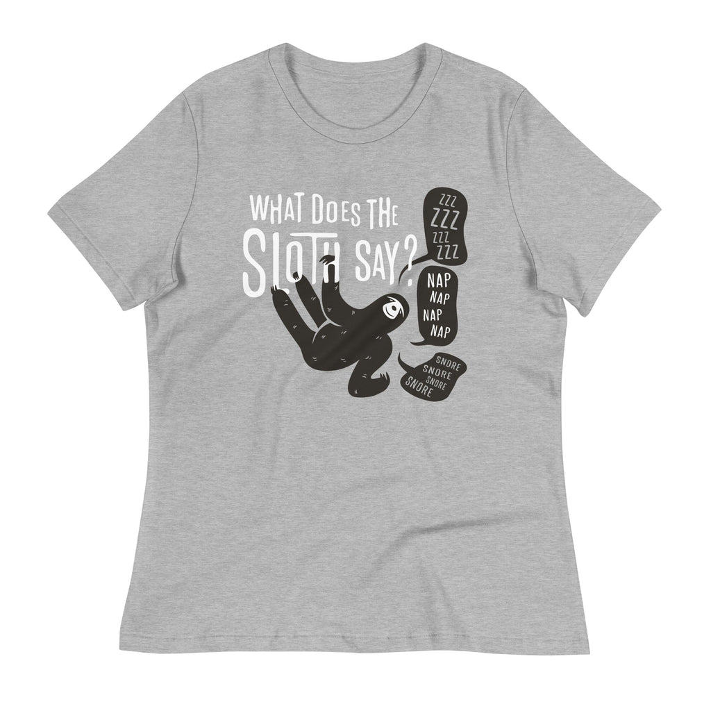 What Does The Sloth Say? Women's Signature Tee product image 6