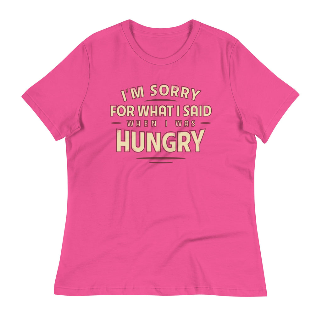 What I Said When I Was Hungry Women's Signature Tee product image 3
