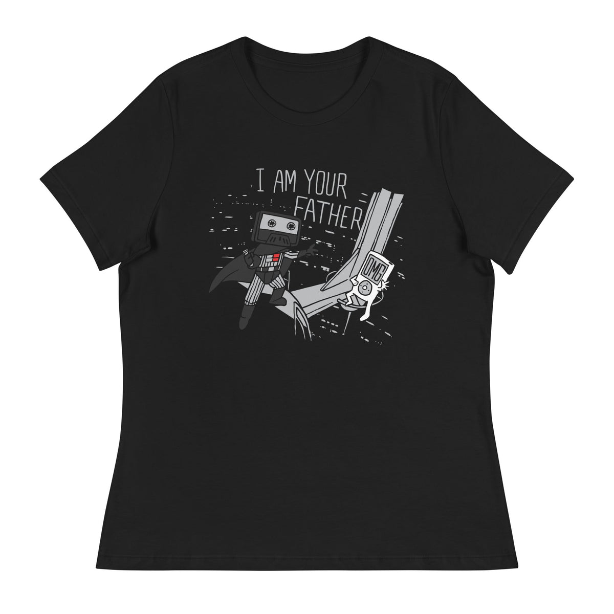 I Am Your Father Cassette Women's Signature Tee product image 1