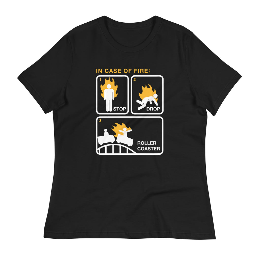 Stop Drop Roller Coaster Women's Signature Tee product image 2