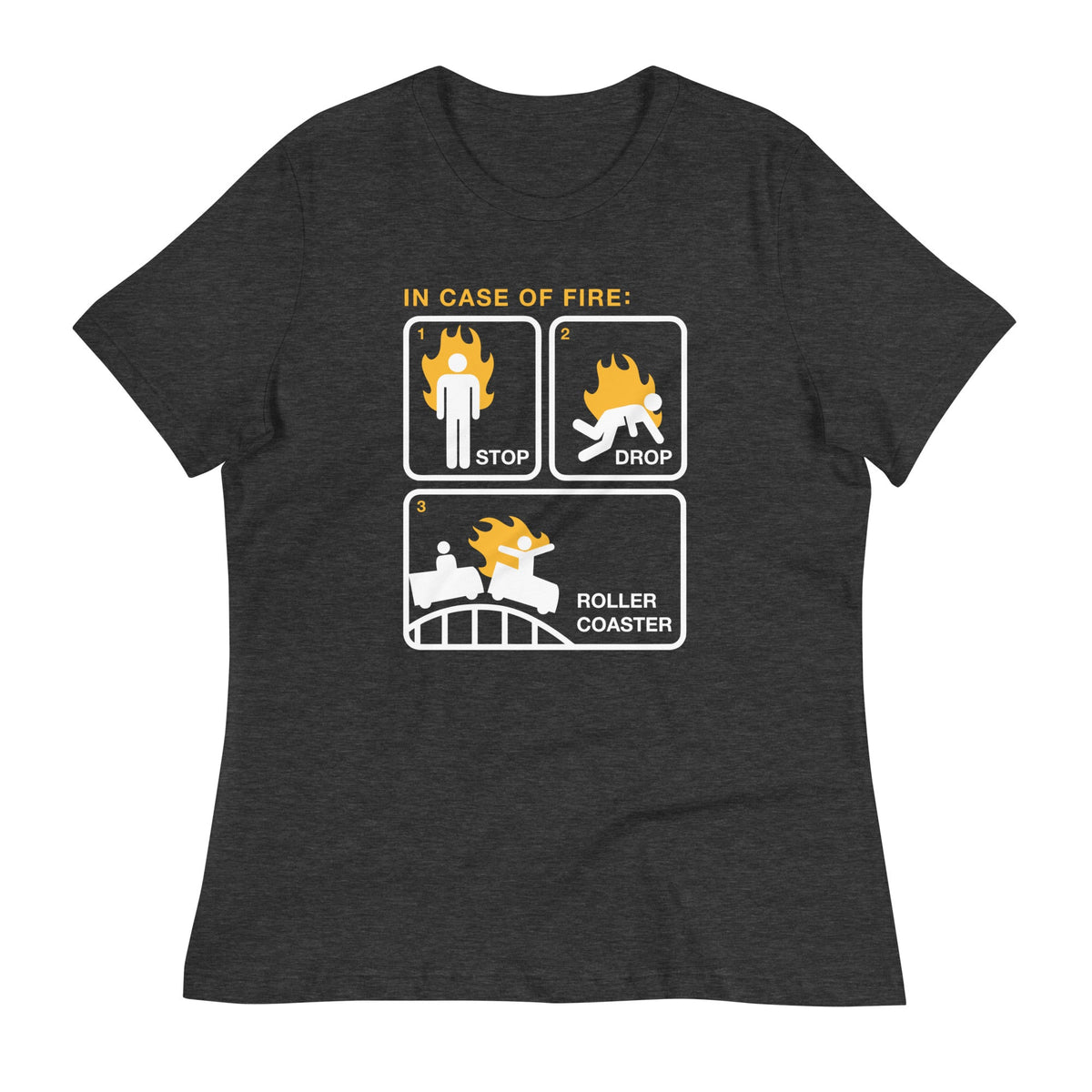 Stop Drop Roller Coaster Women's Signature Tee product image 3