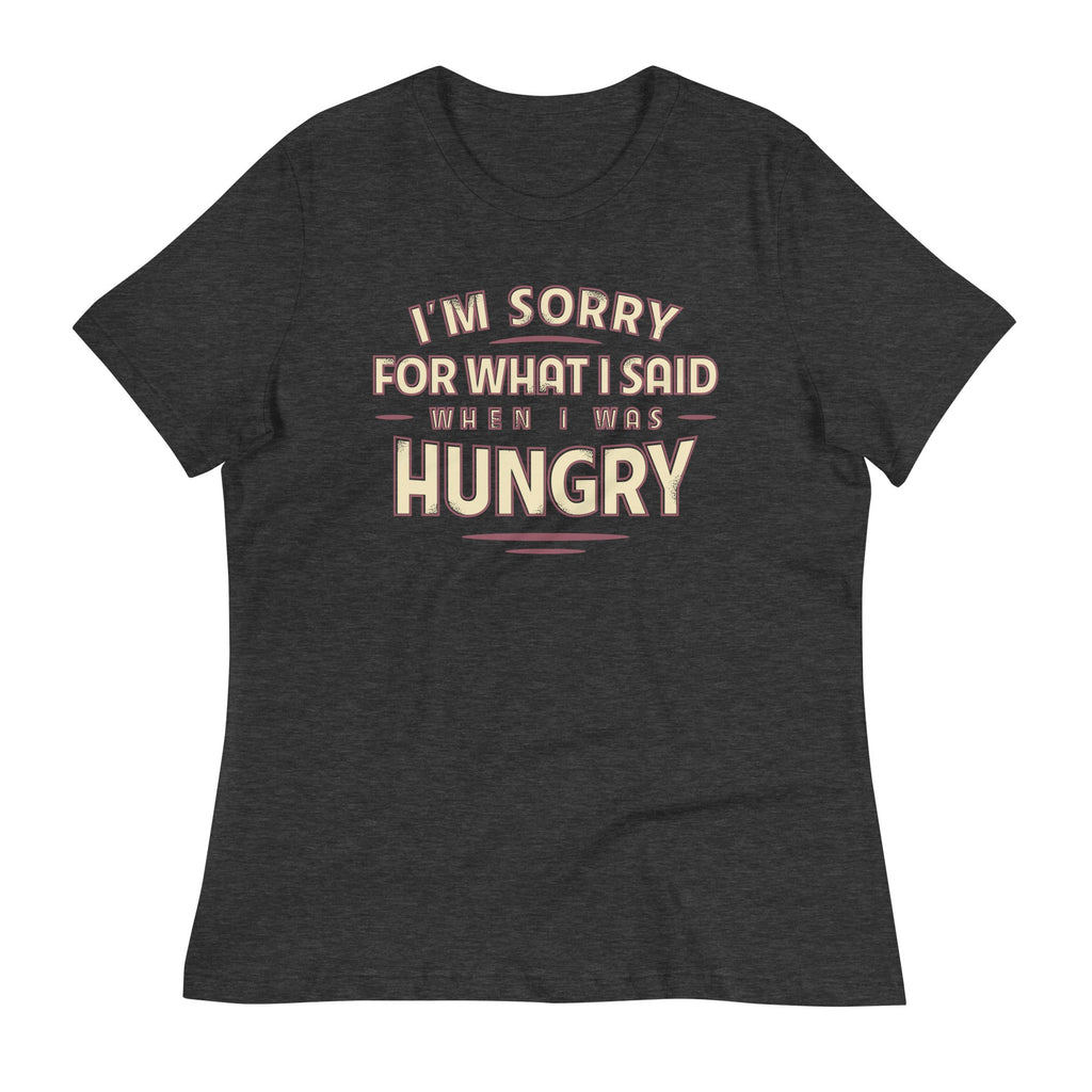 What I Said When I Was Hungry Women's Signature Tee product image 2