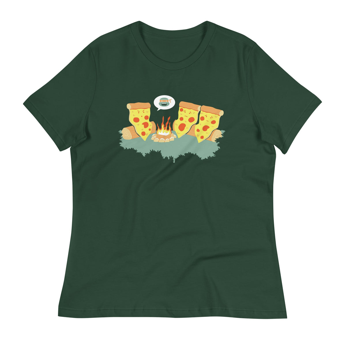 Pizza Campfire Story Women's Signature Tee product image 4