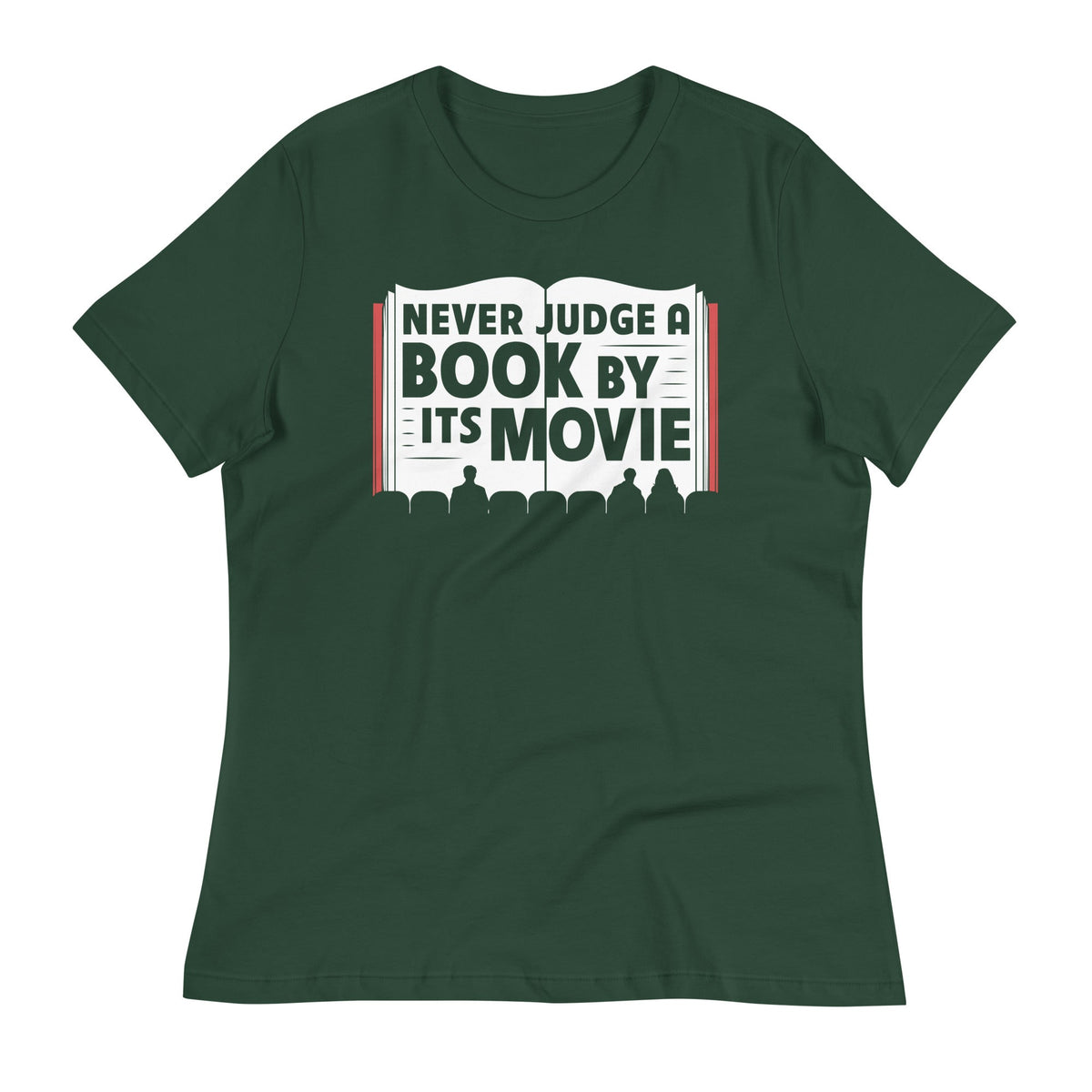 Never Judge A Book By Its Movie Women's Signature Tee product image 5