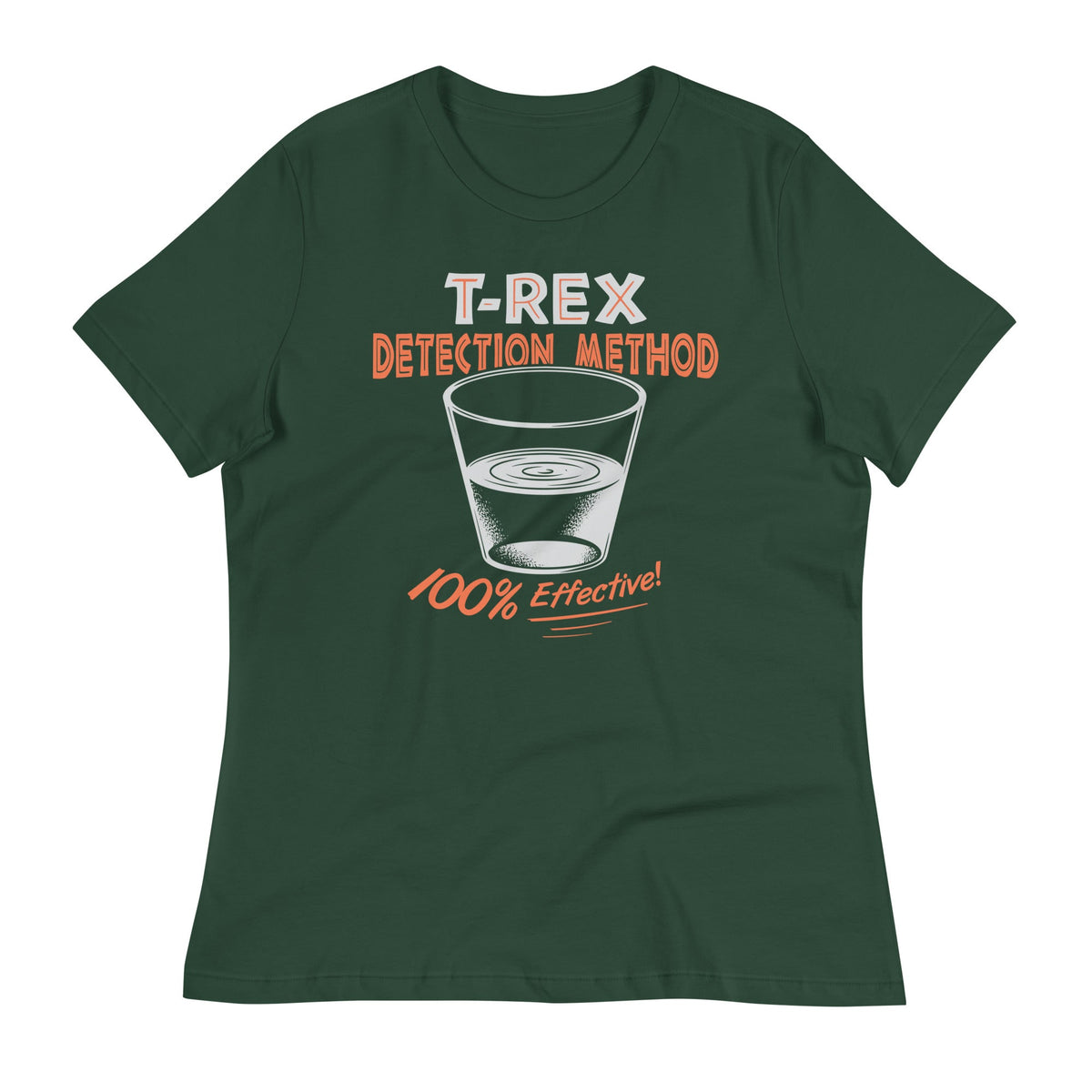 T-Rex Detection Method Women's Signature Tee product image 5