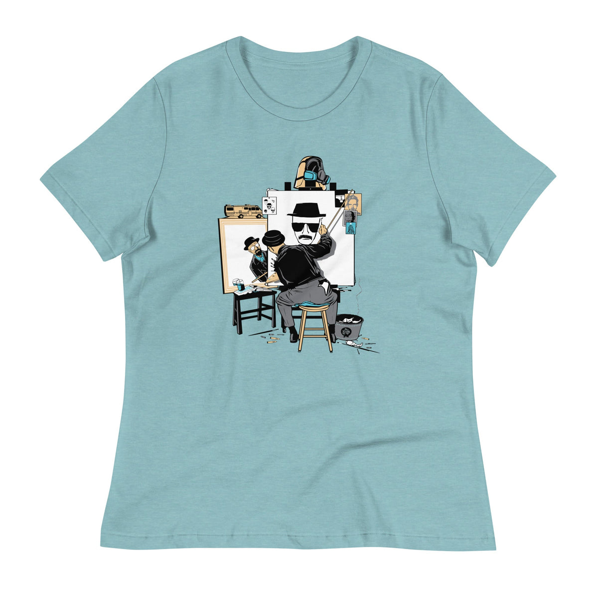 Heisenberg Self Portrait Women's Signature Tee product image 4