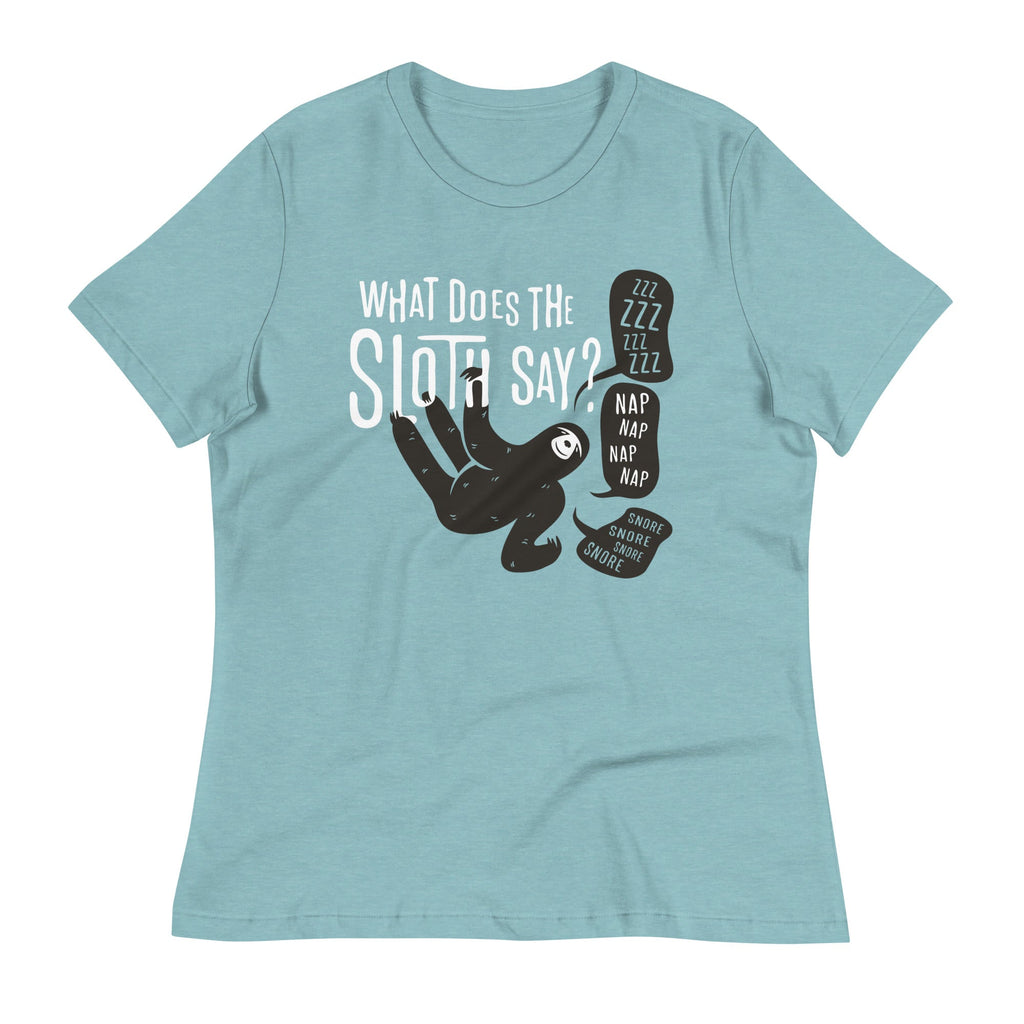 What Does The Sloth Say? Women's Signature Tee product image 5