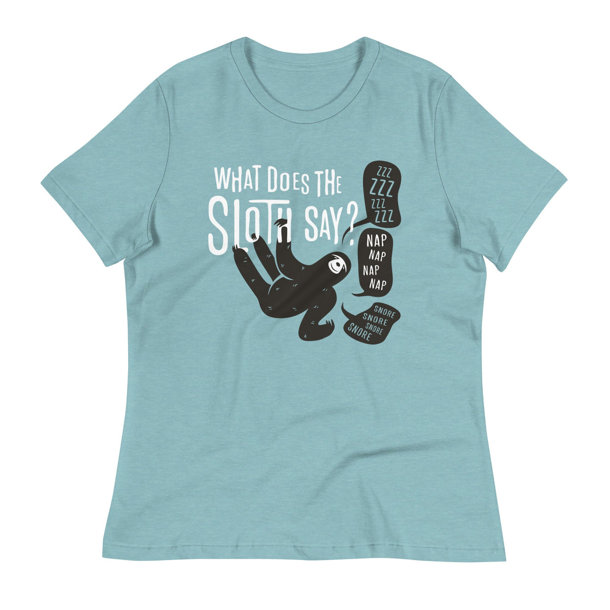 What Does The Sloth Say? Women's Signature Tee product image 5