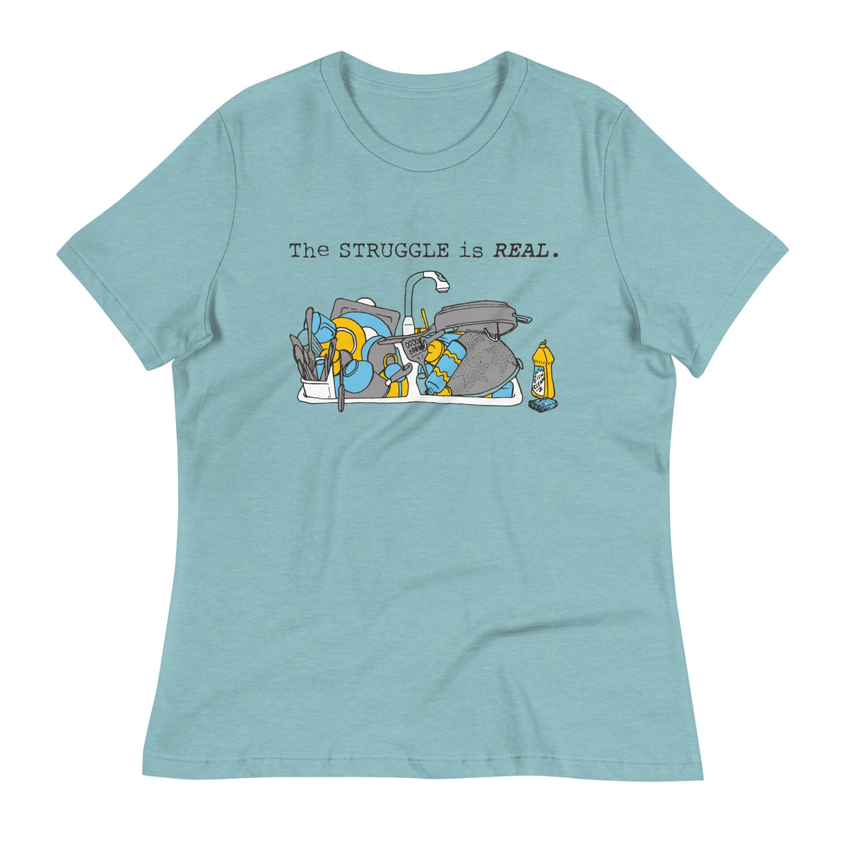 The Struggle Is Real Women's Signature Tee product image 4