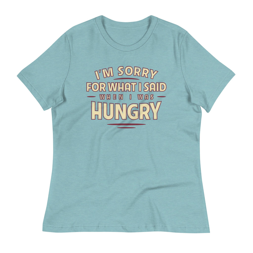 What I Said When I Was Hungry Women's Signature Tee product image 5