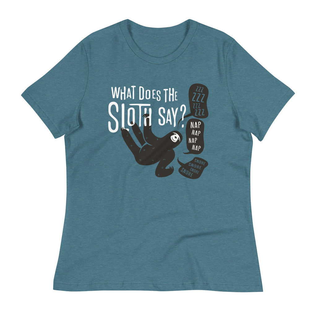 What Does The Sloth Say? Women's Signature Tee product image 7
