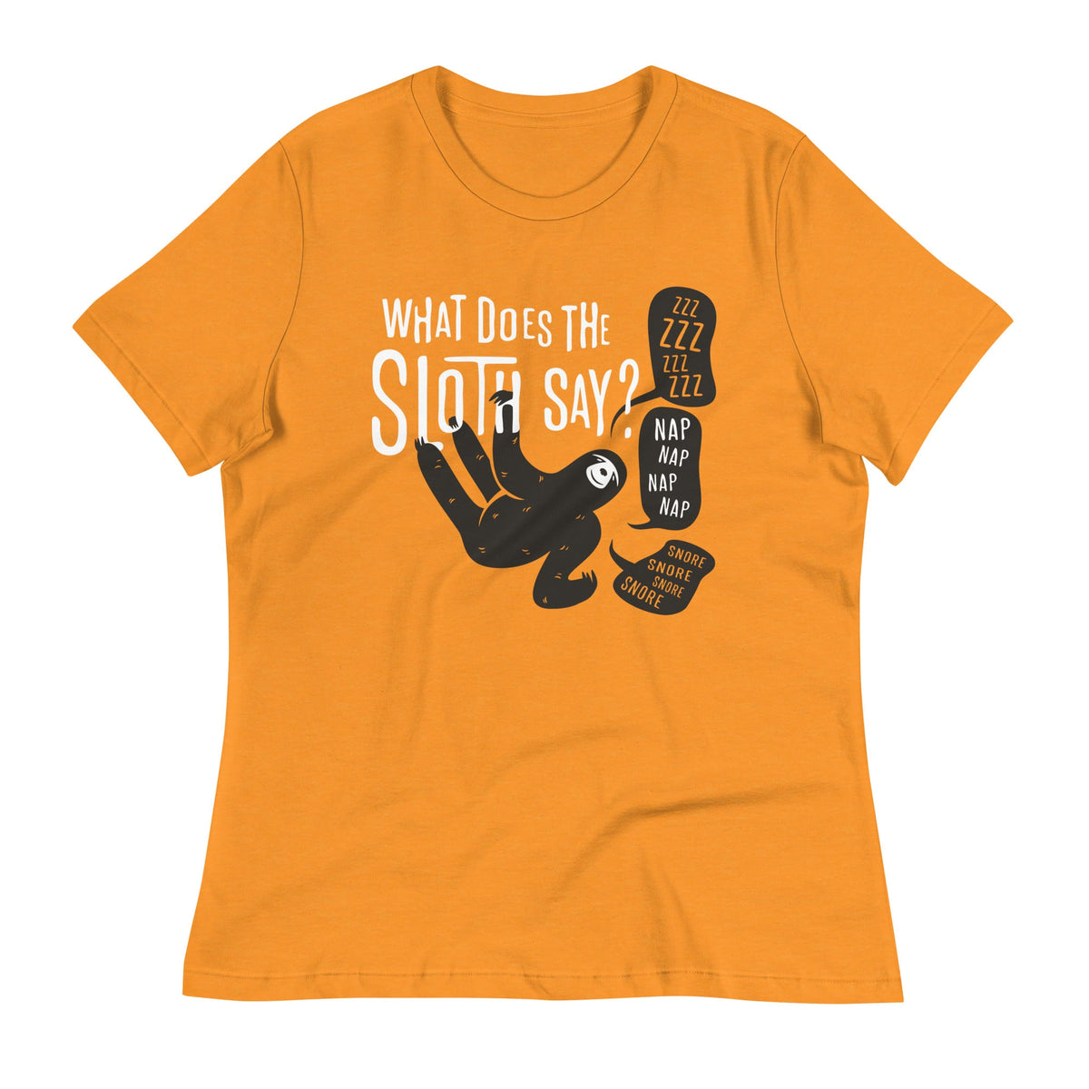 What Does The Sloth Say? Women's Signature Tee product image 4