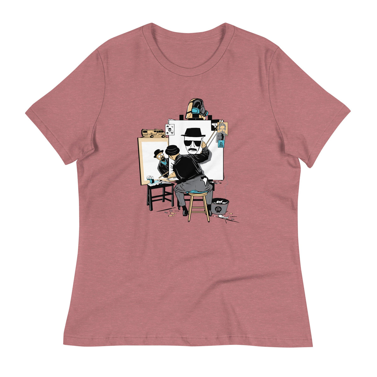 Heisenberg Self Portrait Women's Signature Tee product image 2