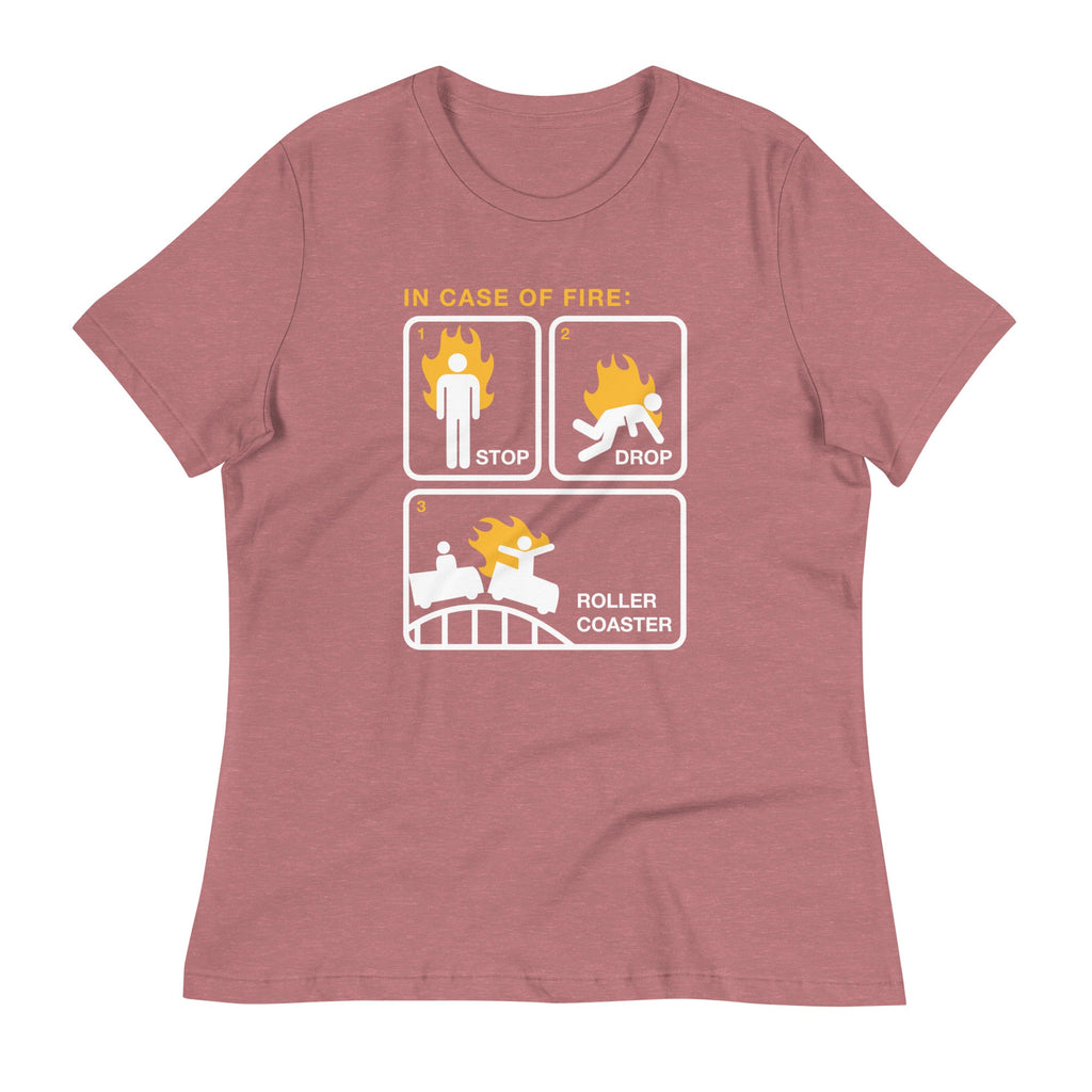 Stop Drop Roller Coaster Women's Signature Tee product image 4