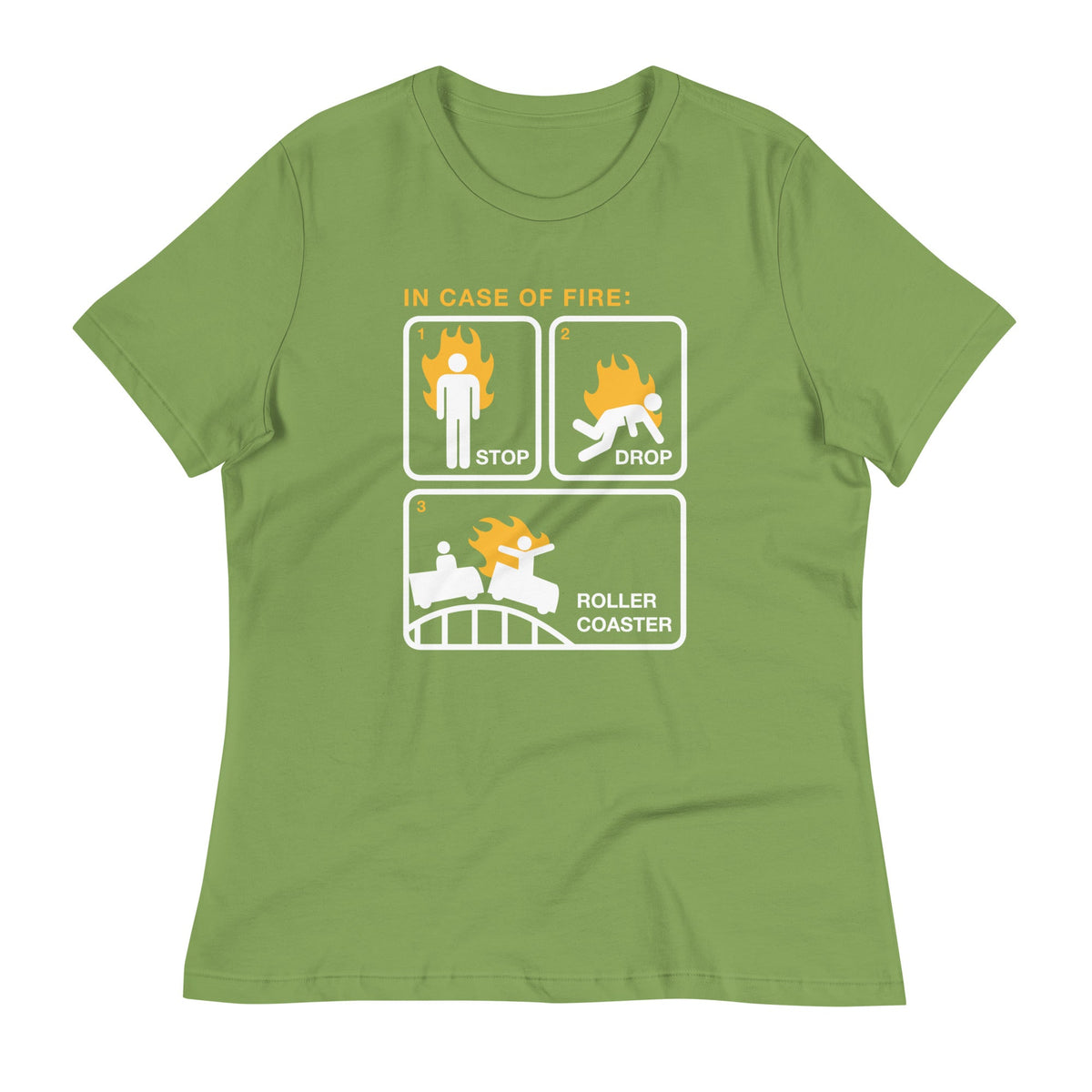 Stop Drop Roller Coaster Women's Signature Tee product image 5