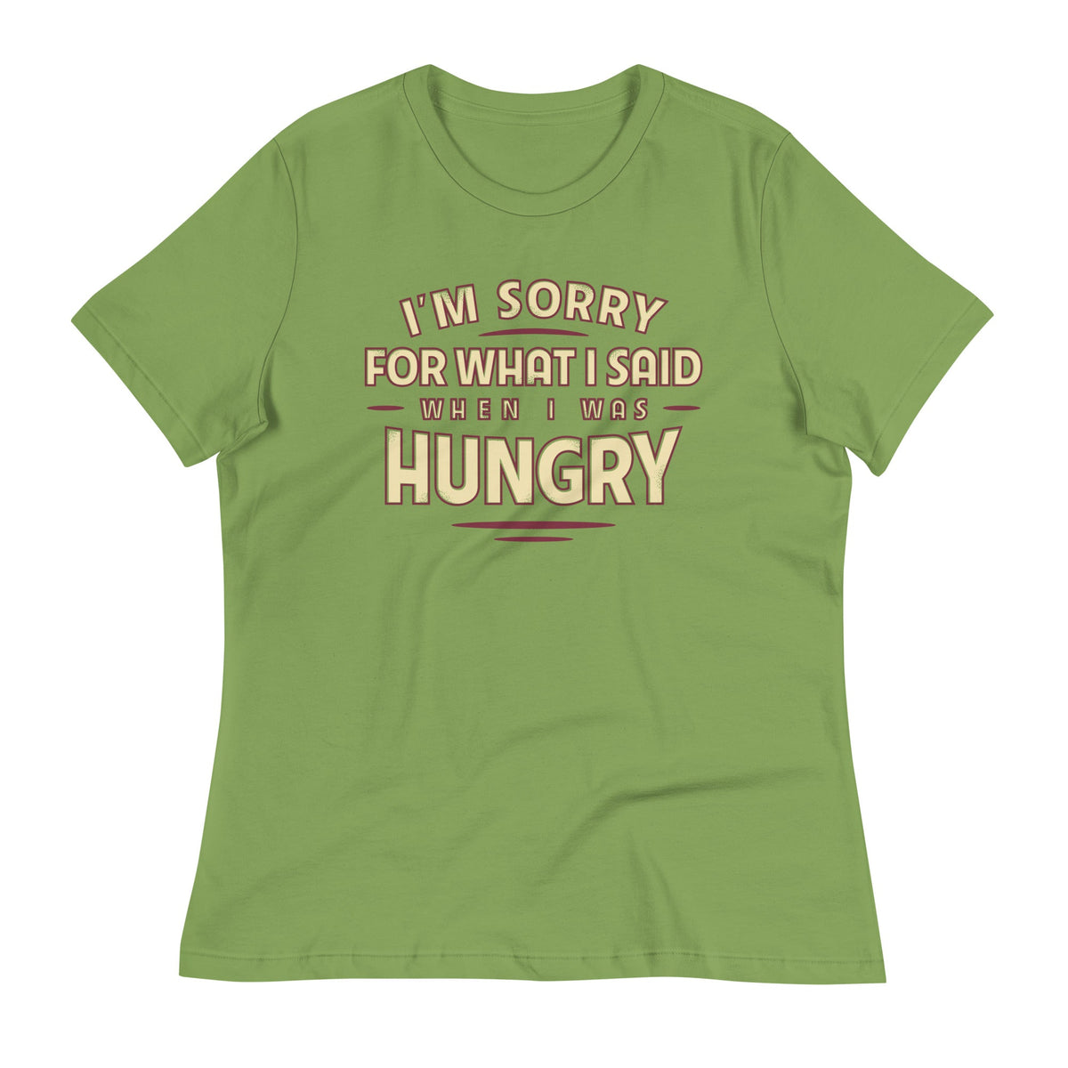 What I Said When I Was Hungry Women's Signature Tee product image 4