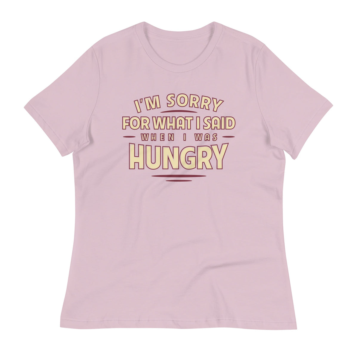 What I Said When I Was Hungry Women's Signature Tee product image 8