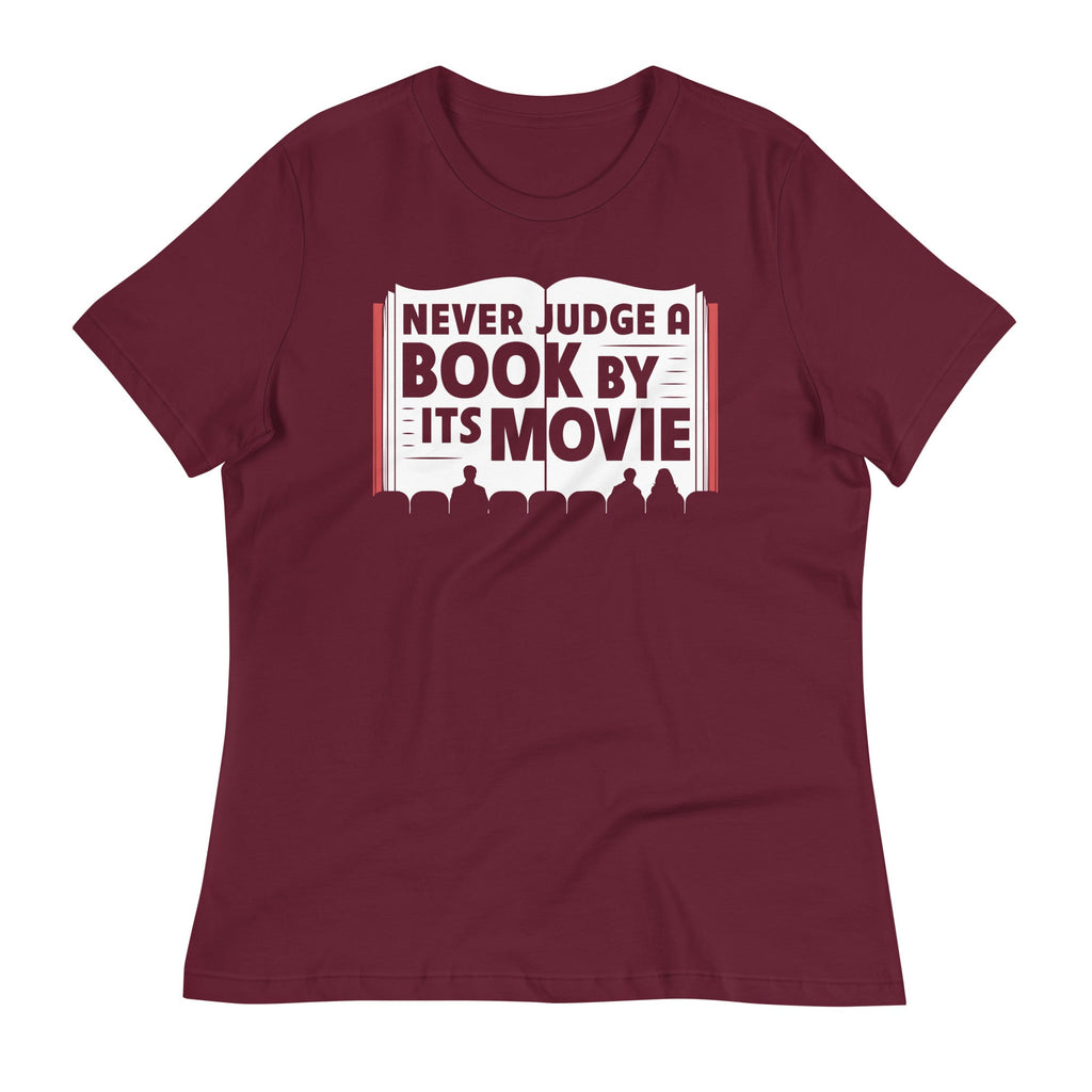 Never Judge A Book By Its Movie Women's Signature Tee product image 4