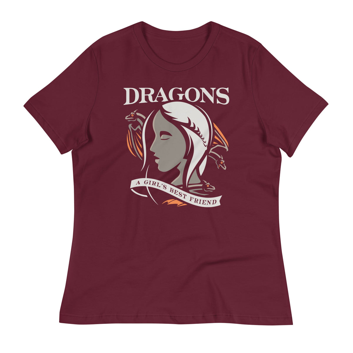 Dragons Are A Girl's Best Friend Women's Signature Tee product image 4