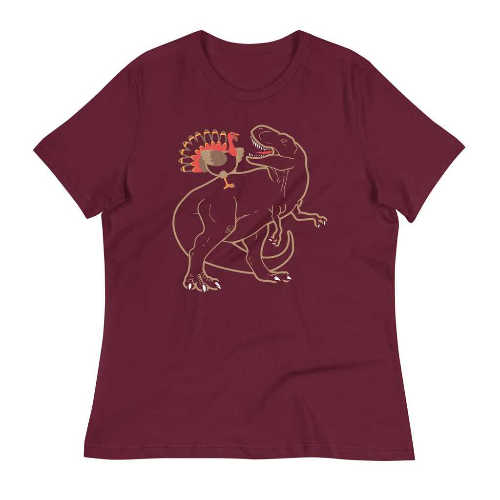 Turkey Riding T-Rex Women's Signature Tee product image 4
