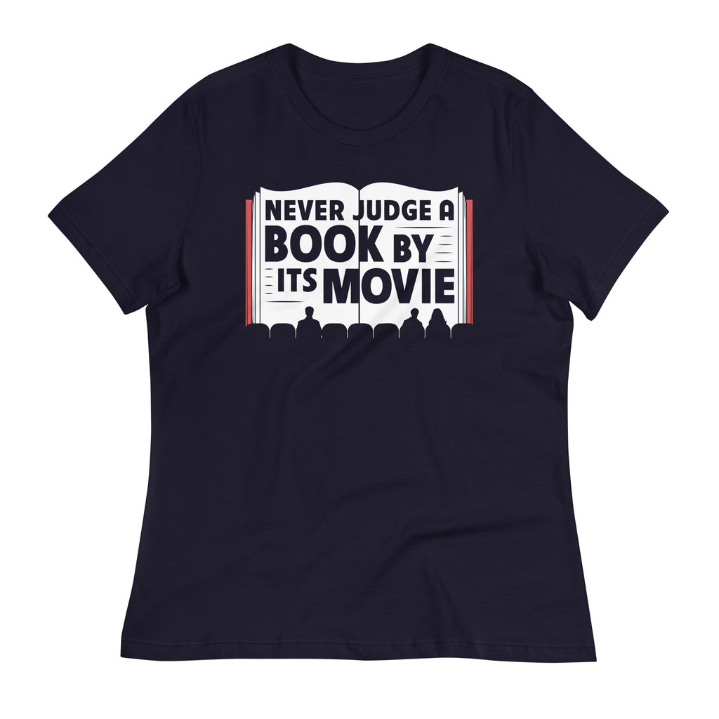 Never Judge A Book By Its Movie Women's Signature Tee product image 3