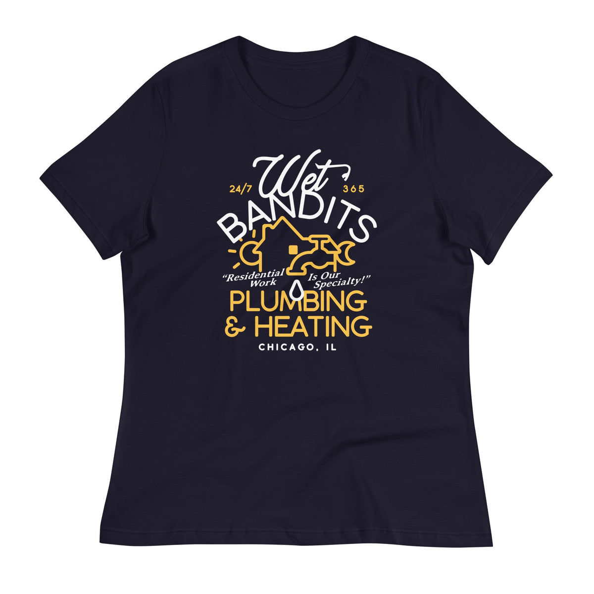 Wet Bandits Plumbing & Heating Women's Signature Tee product image 4