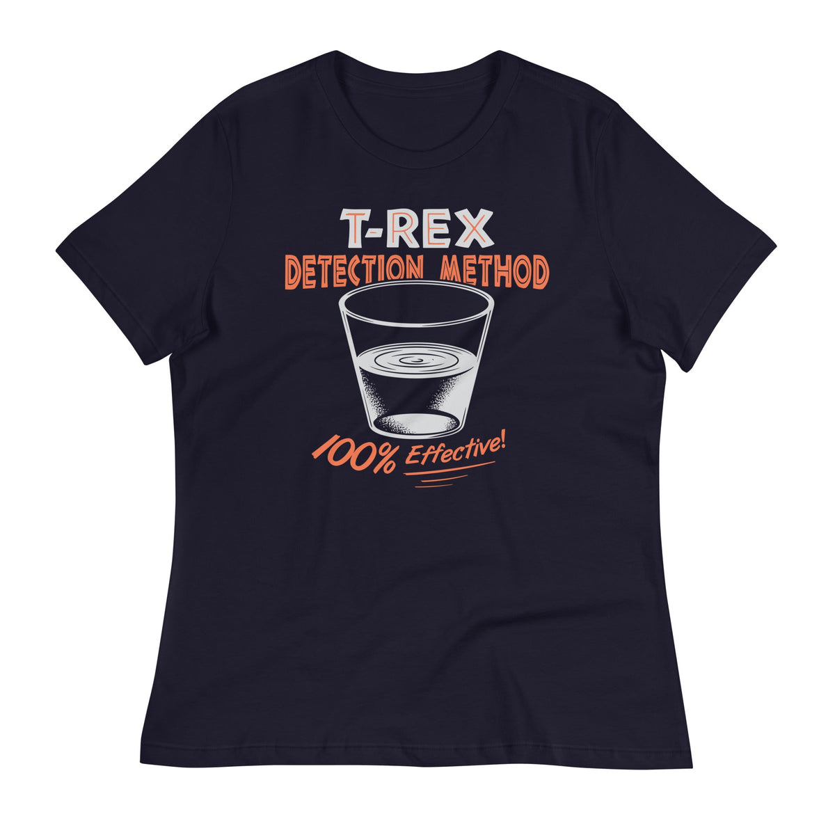 T-Rex Detection Method Women's Signature Tee product image 1