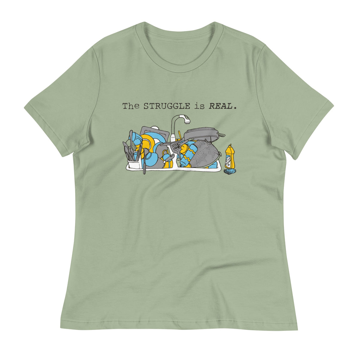 The Struggle Is Real Women's Signature Tee product image 6