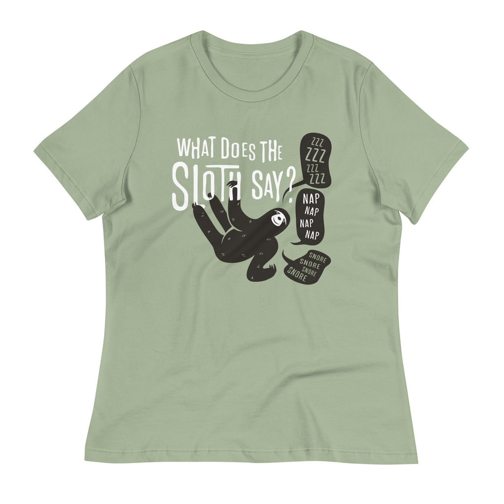 What Does The Sloth Say? Women's Signature Tee product image 8
