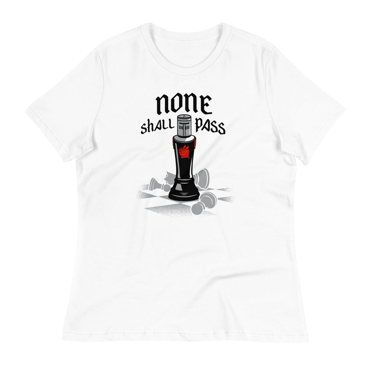 None Shall Pass Black Knight Women's Signature Tee product image 1