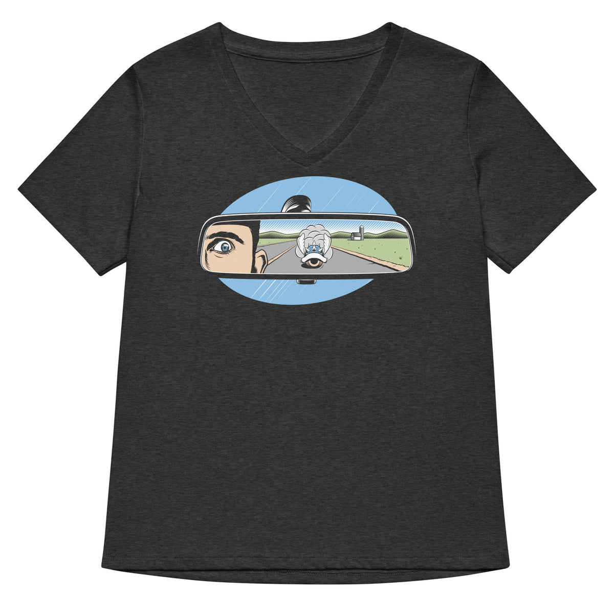 Incoming Turtle Shell Women's V-Neck Tee product image 3