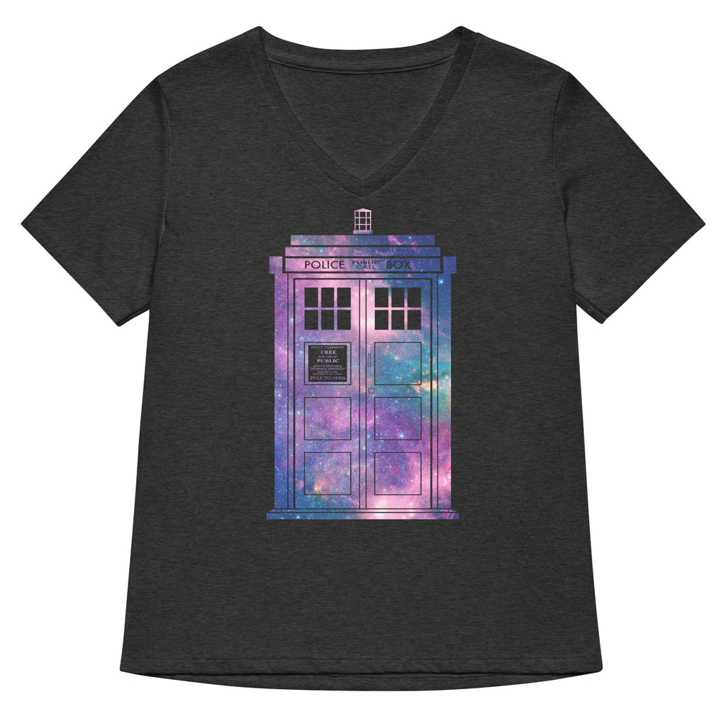 Police Box Women's V-Neck Tee product image 3