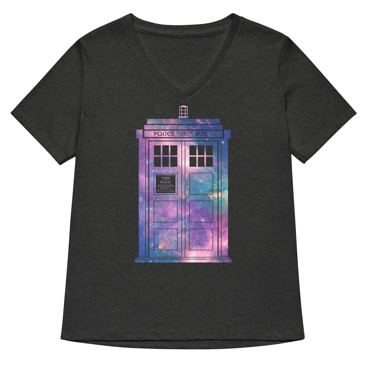 Police Box Women's V-Neck Tee product image 3