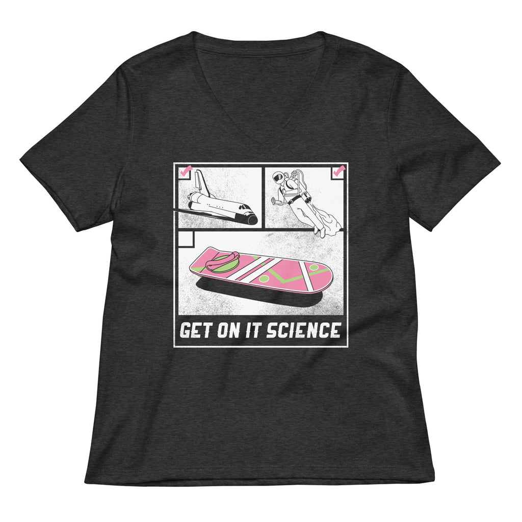 Get On It Science Women's V-Neck Tee product image 3