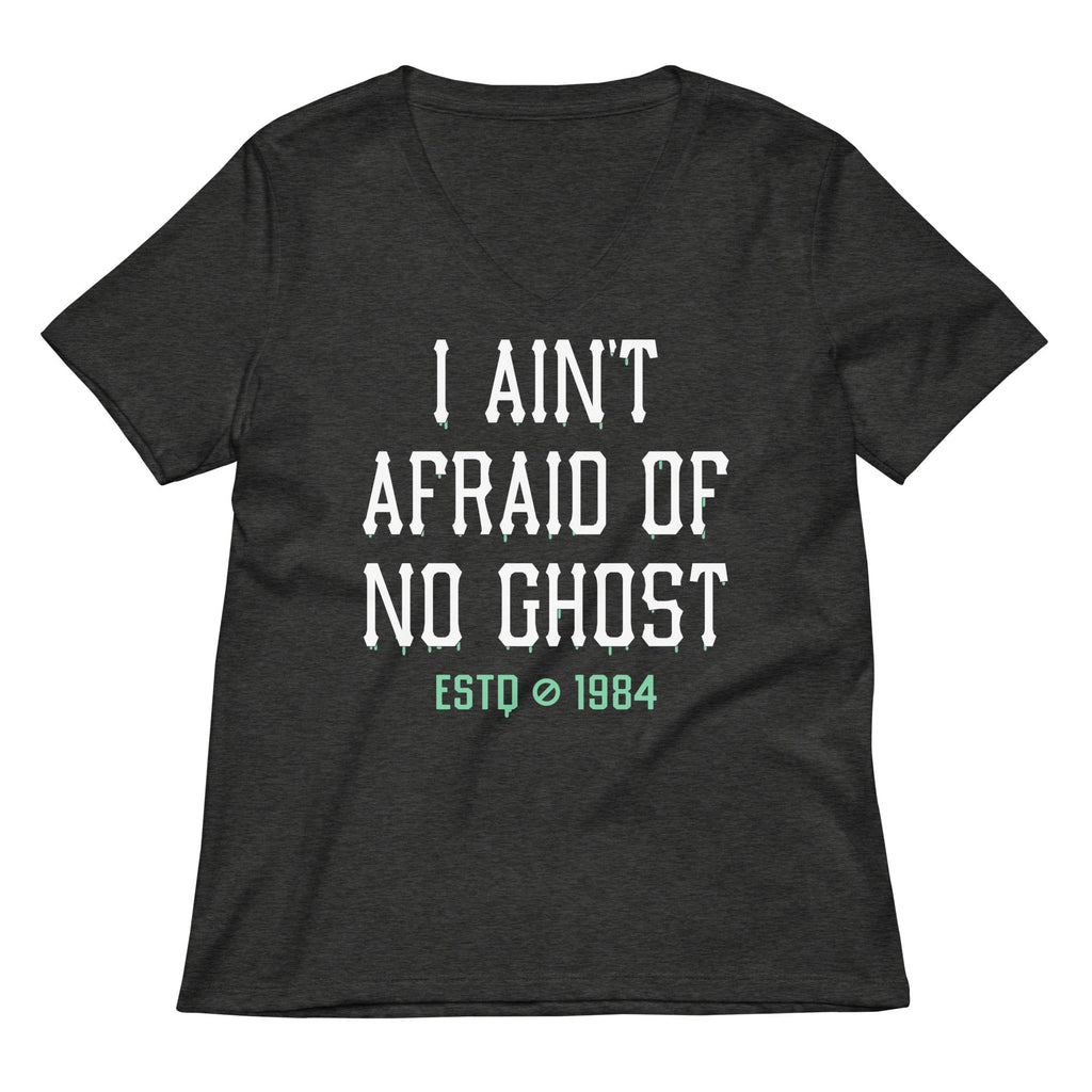 I Ain't Afraid Of No Ghost Women's V-Neck Tee product image 3