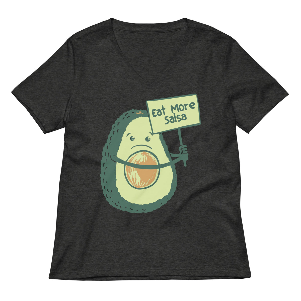 Eat More Salsa Women's V-Neck Tee product image 2