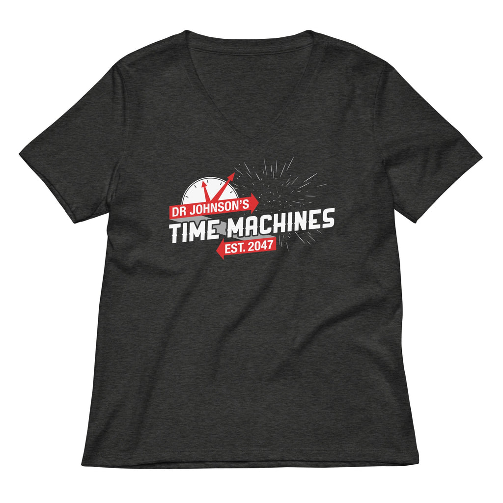 Dr Johnson's Time Machines Women's V-Neck Tee product image 3