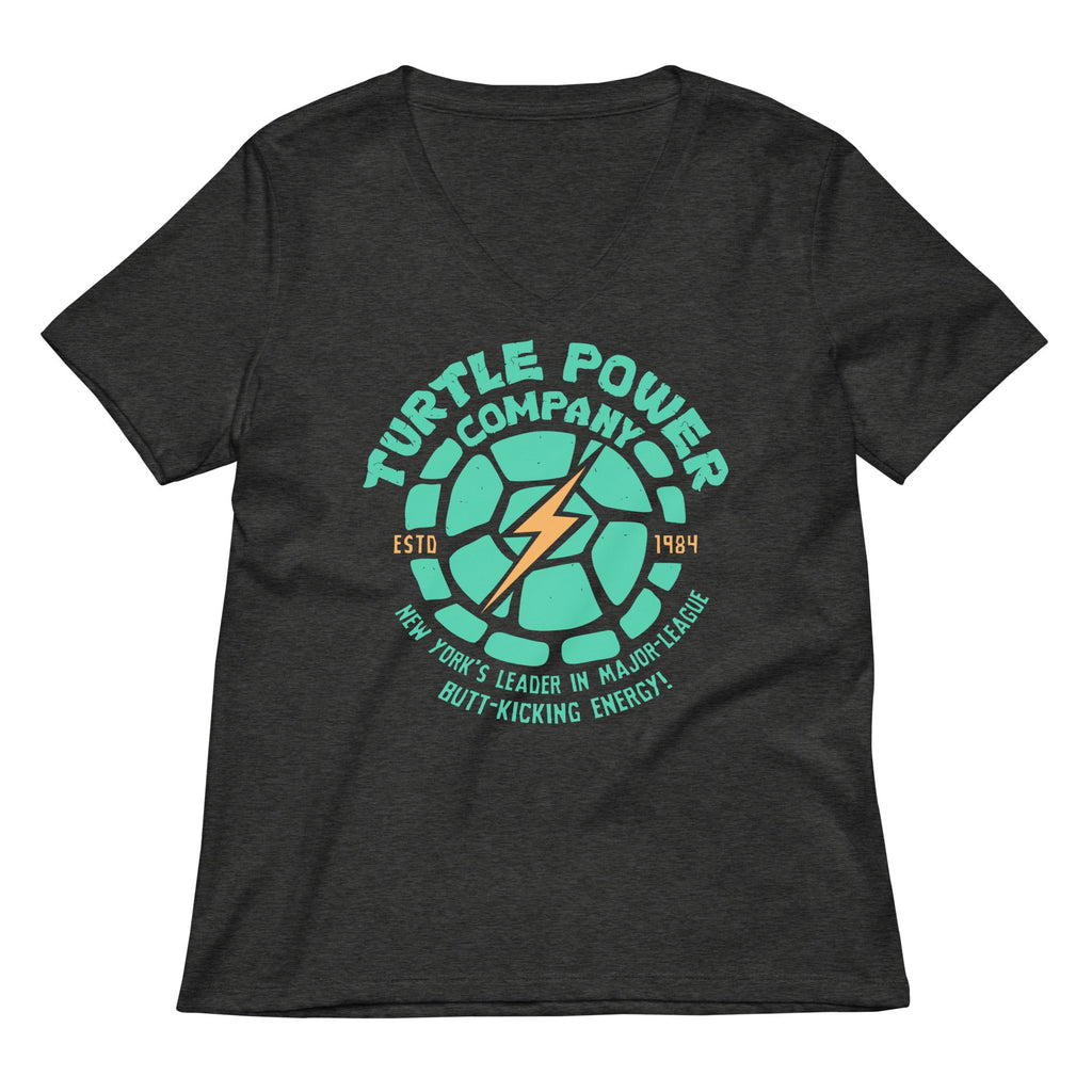 Turtle Power Company Women's V-Neck Tee product image 3
