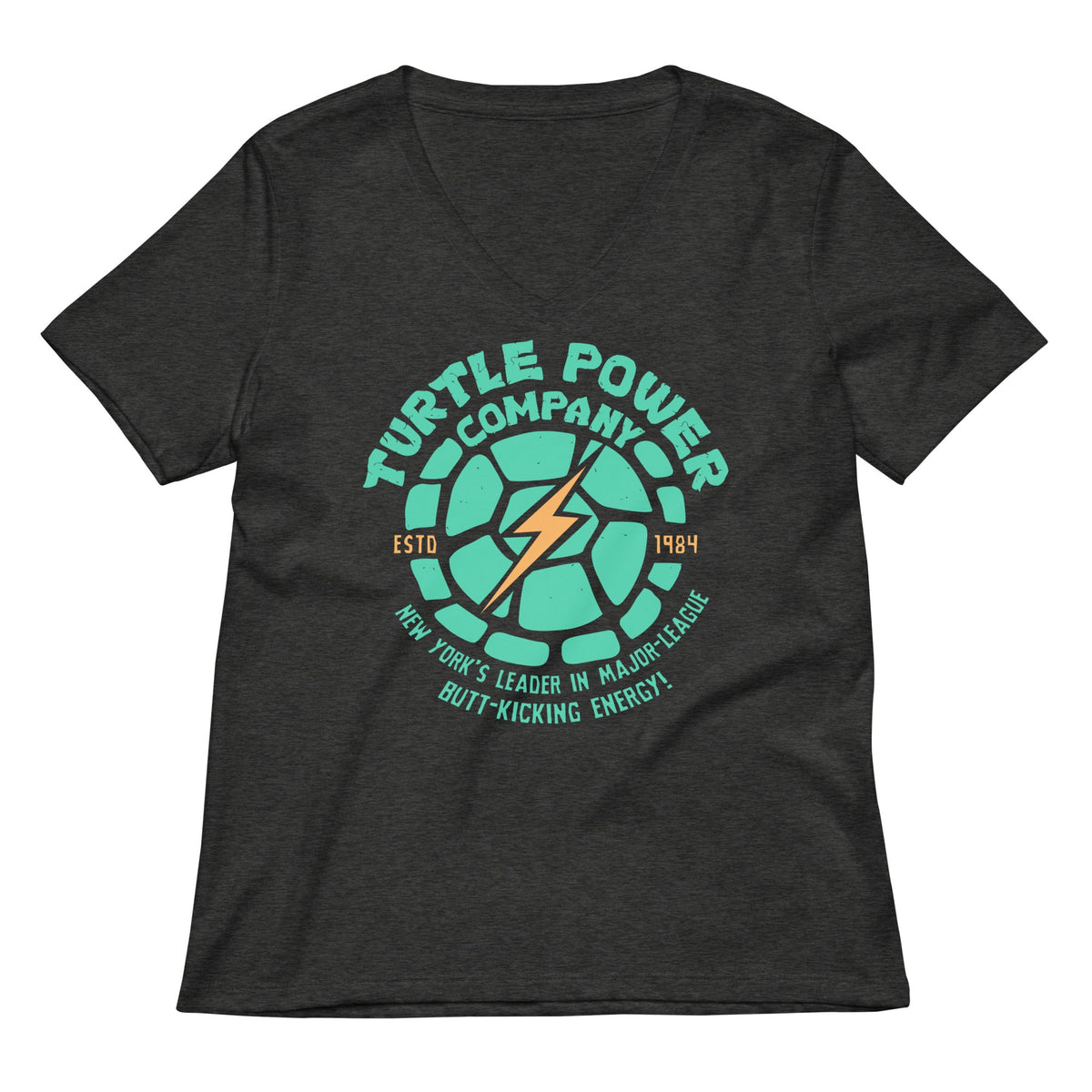 Turtle Power Company Women's V-Neck Tee product image 3