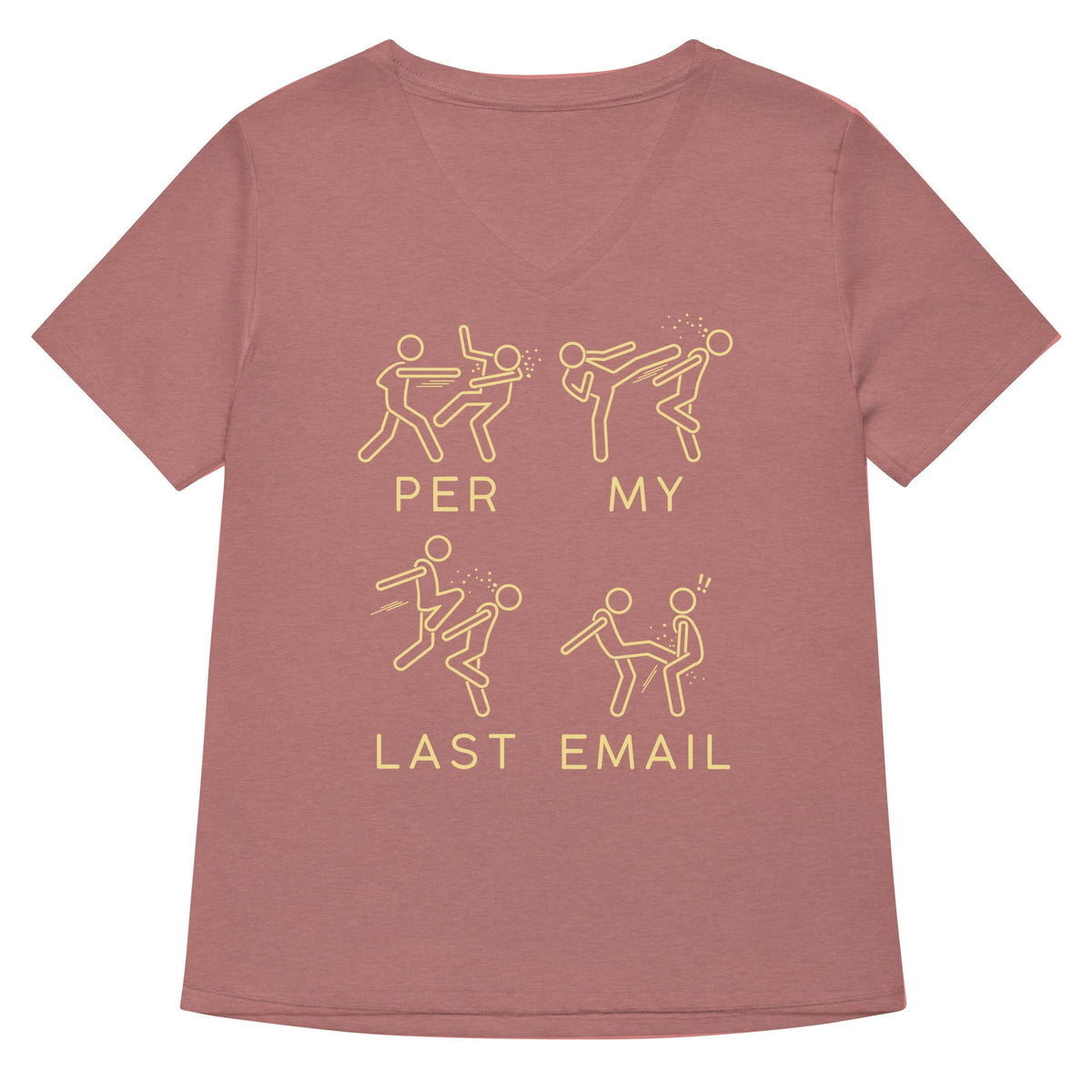 Per My Last Email Women's V-Neck Tee product image 5