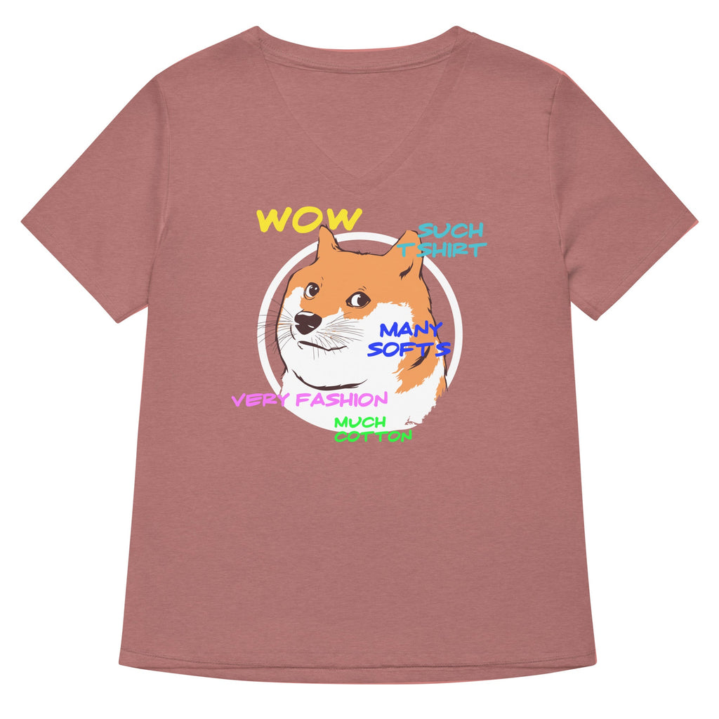 Doge Shirt Women's V-Neck Tee product image 5