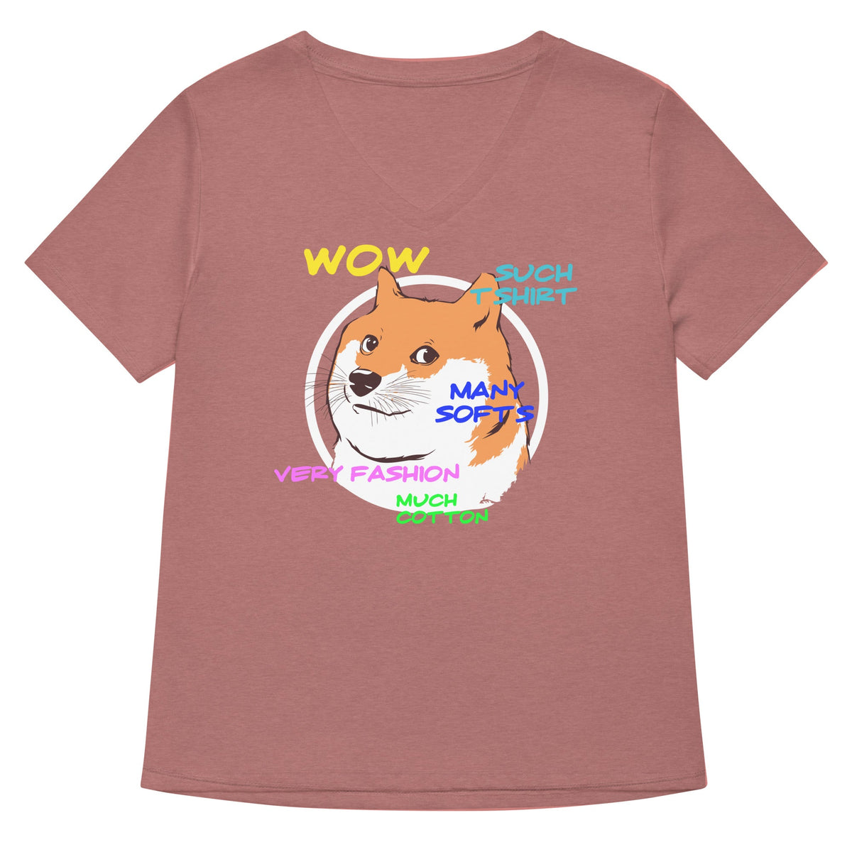 Doge Shirt Women's V-Neck Tee product image 5