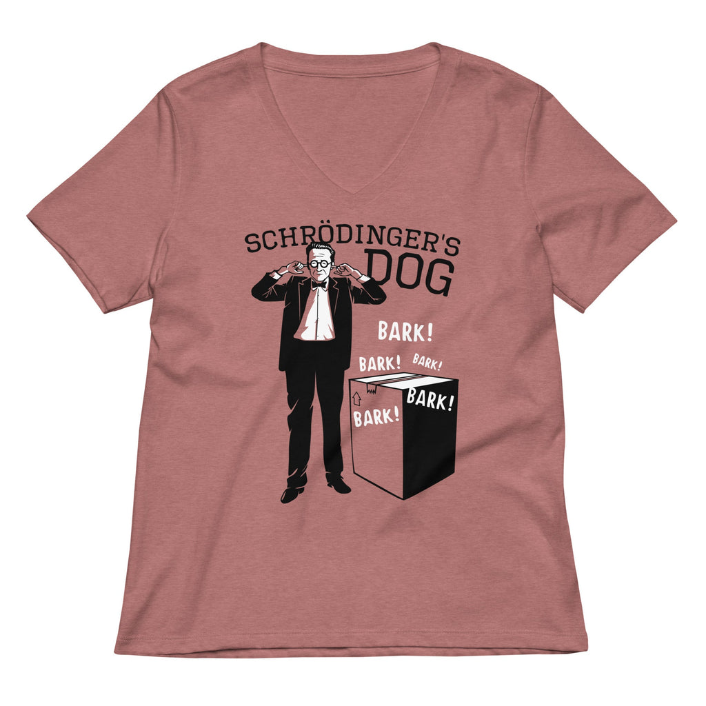 Schrodinger's Dog Women's V-Neck Tee product image 1