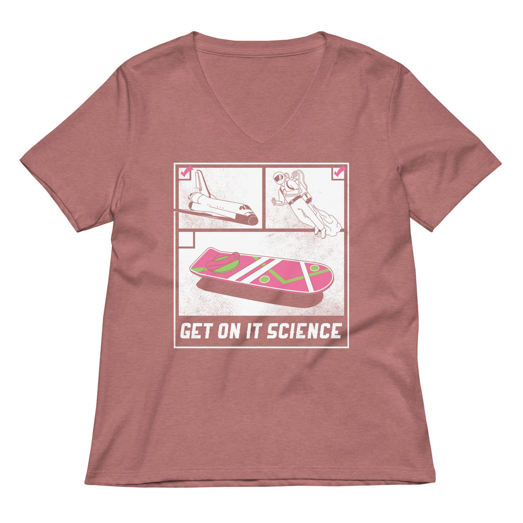 Get On It Science Women's V-Neck Tee product image 5