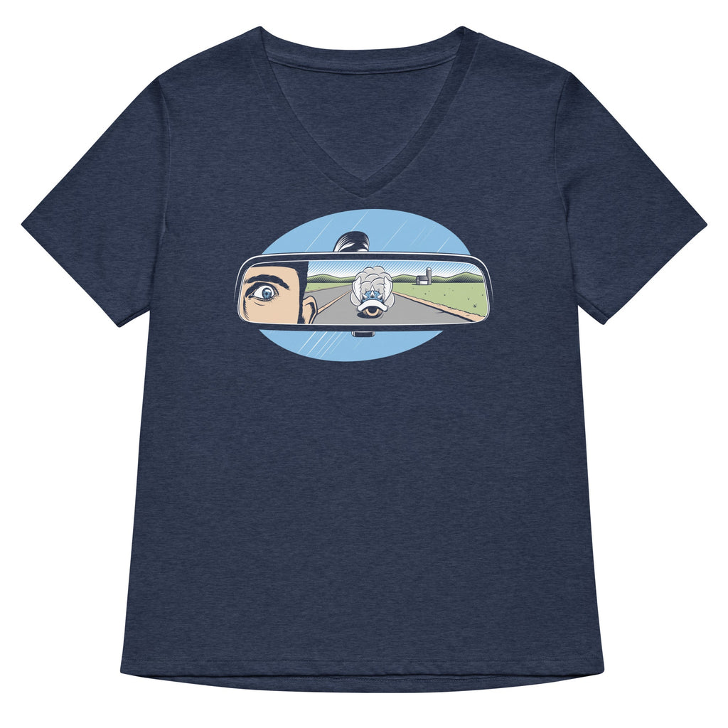 Incoming Turtle Shell Women's V-Neck Tee product image 2