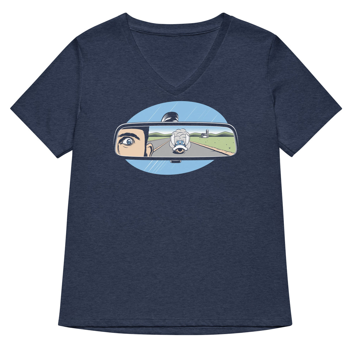 Incoming Turtle Shell Women's V-Neck Tee product image 2